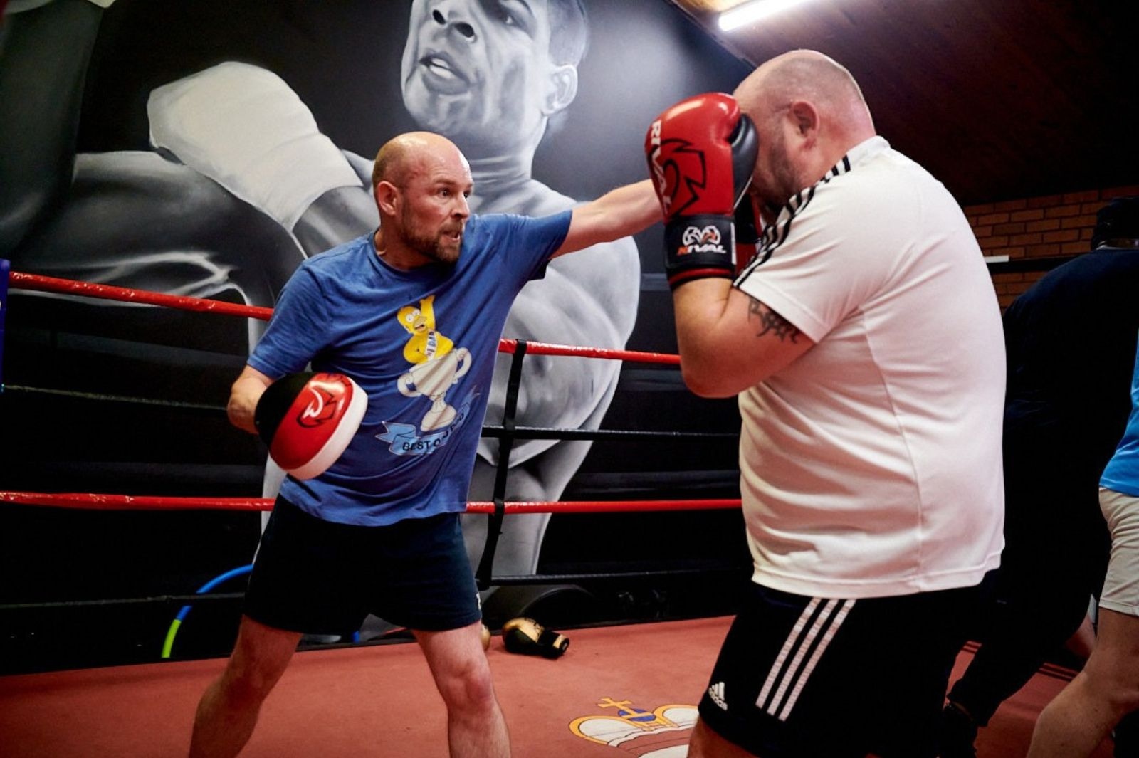 ASSIST's Craig McLundie boxing