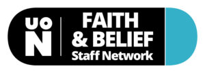 Logo of the Faith & belief network at UON