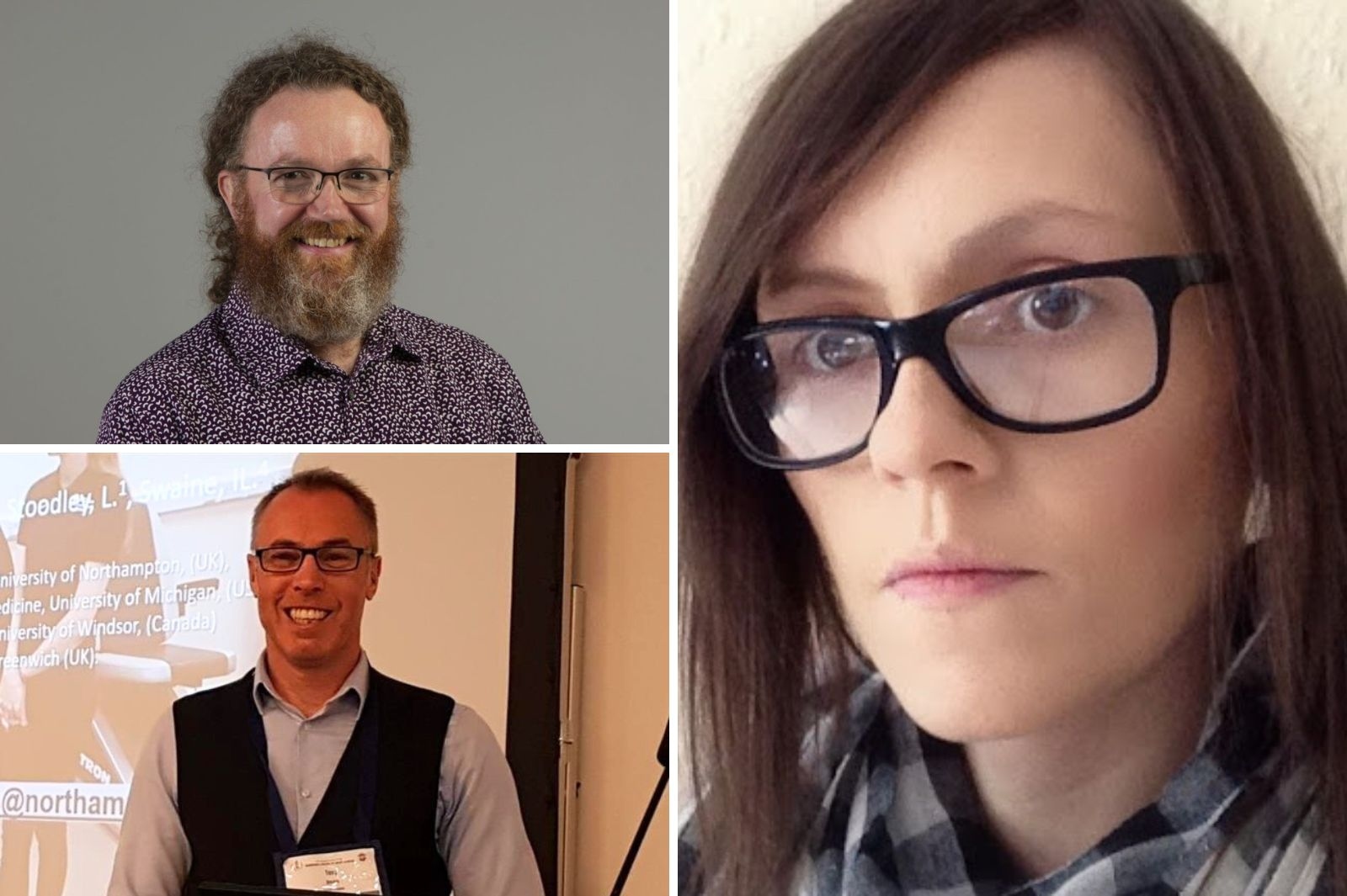 Simon Sneddon, Claire Patterson-Young and Tony Baross.