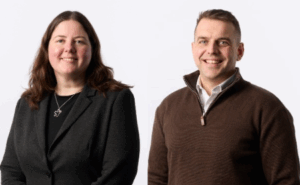 Image of Alice Wilby and Roger Weston side by side