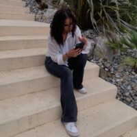 Image of Amie Acquah student influencer at UON.