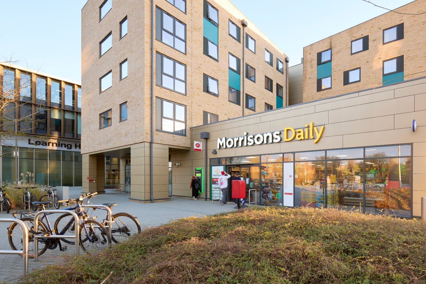 An image of the Morrisons Daily convenience store on Waterside campus