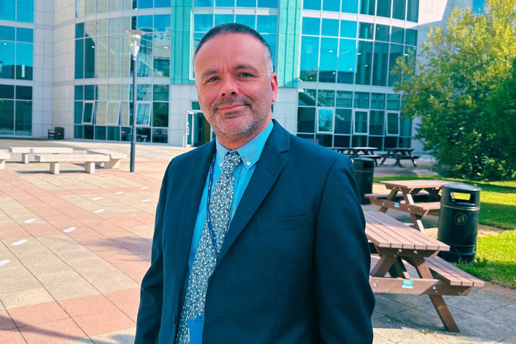 Jason Lancaster, Principal and CEO of Northampton College