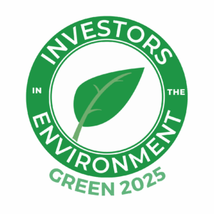 Investors in Environment Green 2025 logo