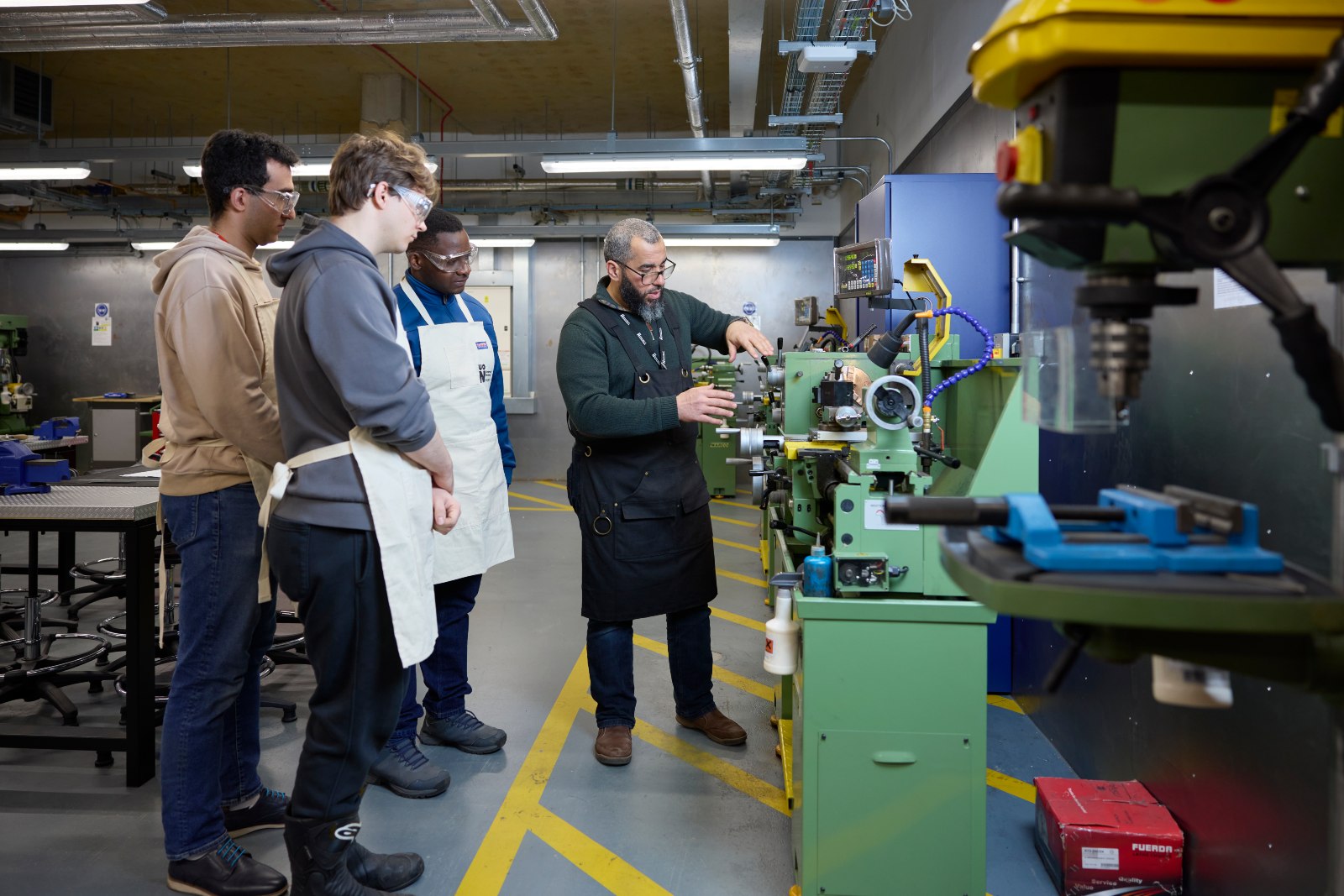 Mechanical Engineering demonstration.