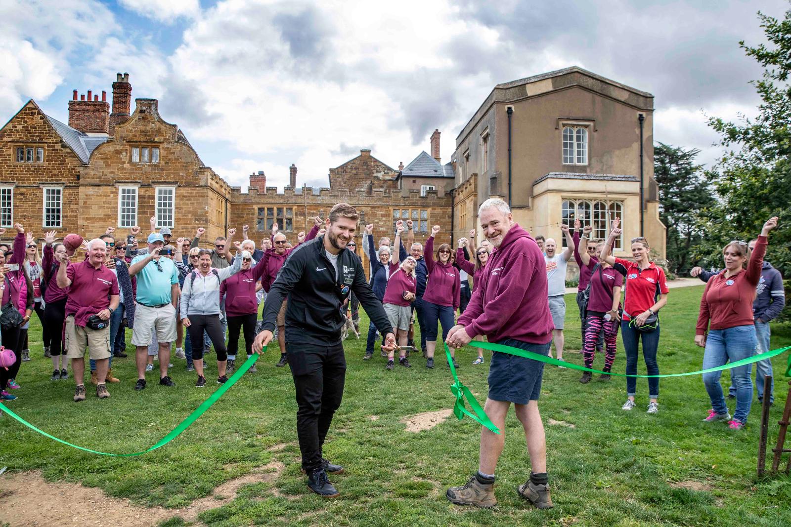 Associate Professor Dr Declan Ryan at Delapre Abbey.