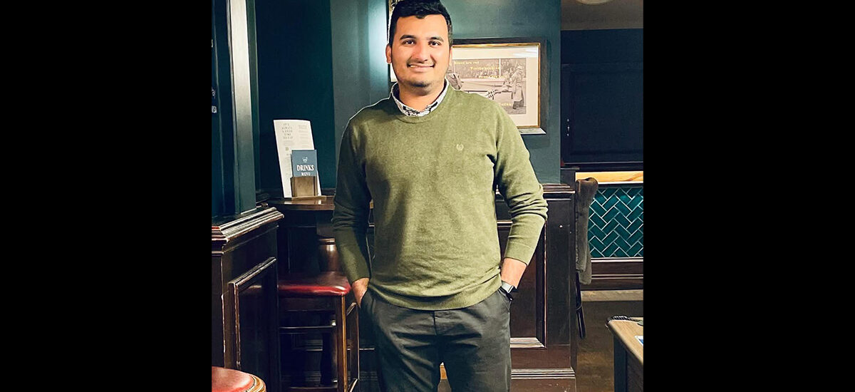 Usama Anwar, Accounting and Finance BSc graduate.