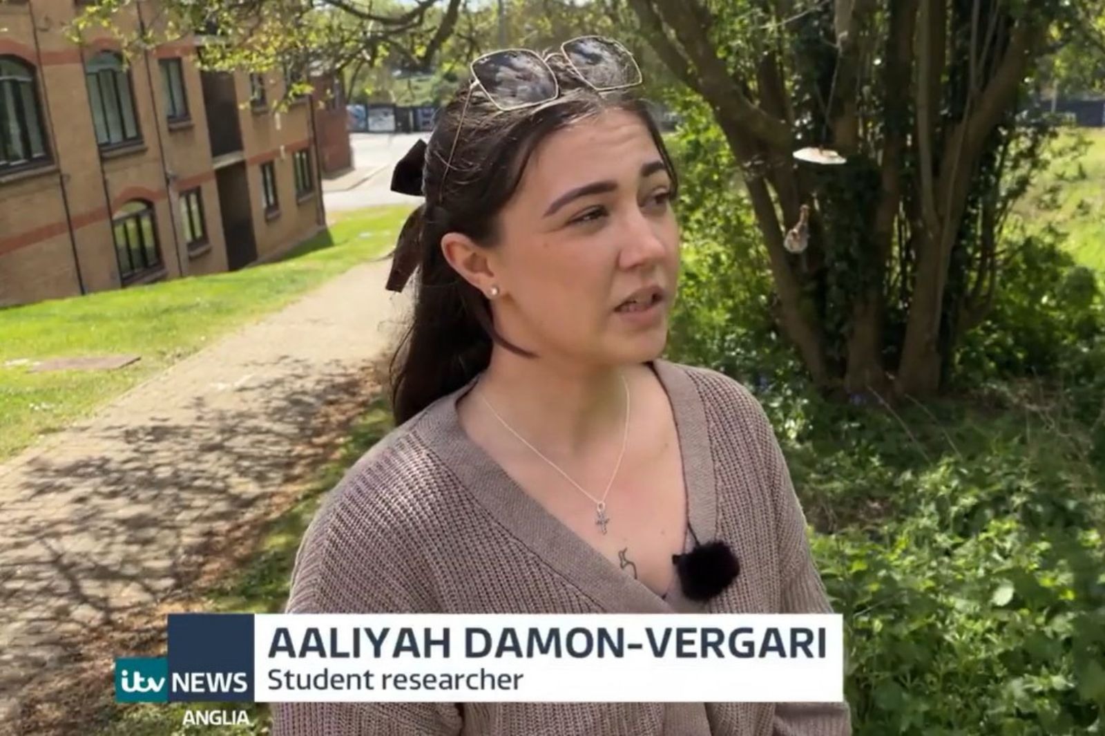 ITV Anglia News Aaliyah Damon-Vergari