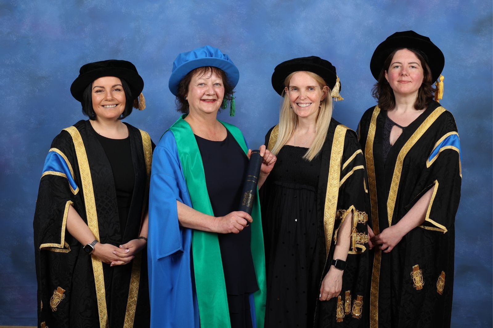 Rachel Mallows, MBE and now UON honorand.