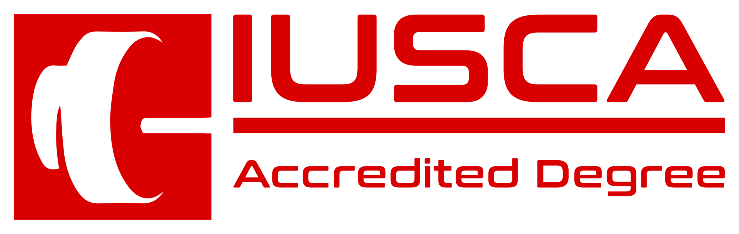 IUSCA Logo in red