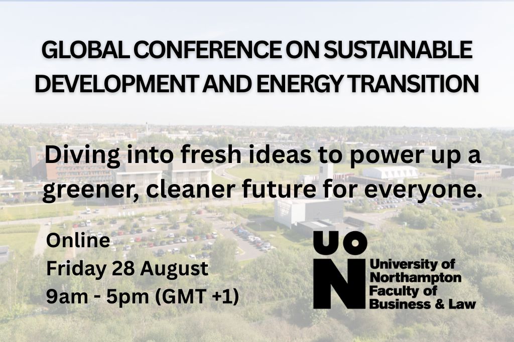 Global Conference on Sustainable Development and Energy Transition on Friday 28 August 2026