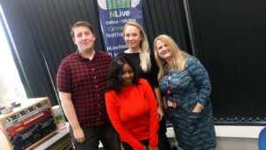 Students at N Live radio