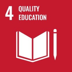 SDG4 Quality Education tile with logo