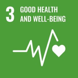 SDG3 Good Health and Well-Being logo