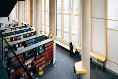 Learning Hub ground floor library
