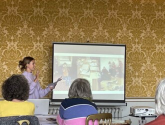Chania Fox presents a paper on ‘Young People, Heritage and Well-being’ at Wrest Park
