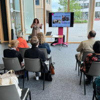 Esther Stimpson from Healthwatch Northamptonshire is pictured during the Care and Compassion Conference 2024 giving a masterclass about the work of her organisation.