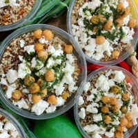 Chickpea and Feta Couscous Salad