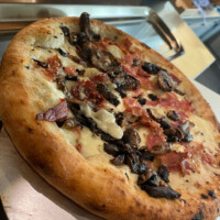 Ham and Mushroom Pizza