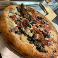 Ham and Mushroom Pizza