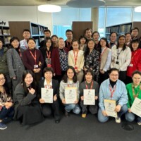 Academics from China in The Leathersellers Hide