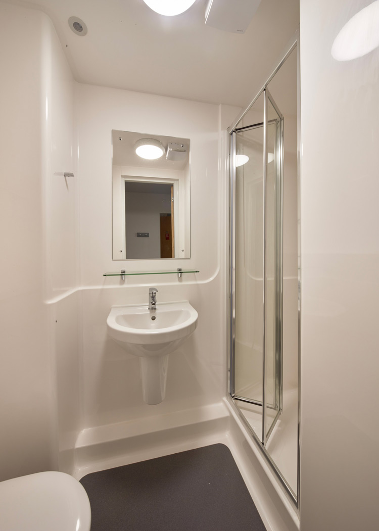 Bathroom in small en-suite flat