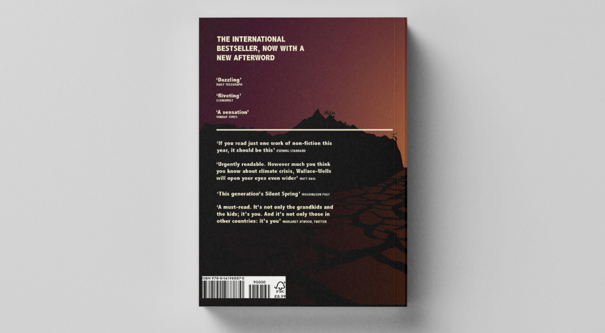 The Uninhabitable Earth back book cover