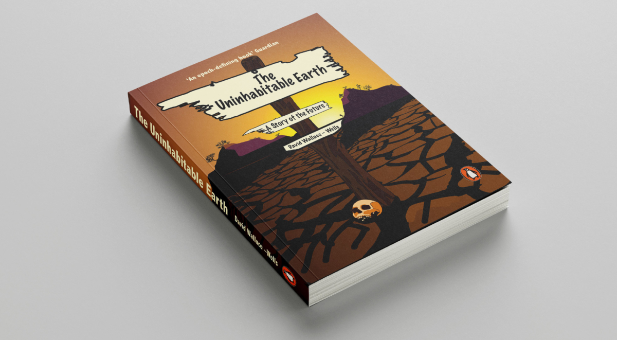 The Uninhabitable Earth front and side book cover