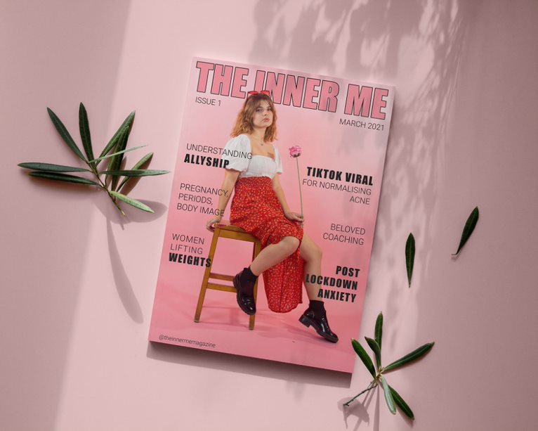 The Inner Me Magazine front cover