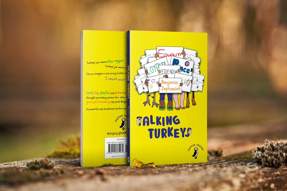 Front cover design for the book Talking Turkey