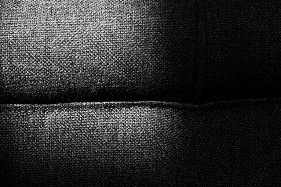 Close-up photo of dining room chair cushion