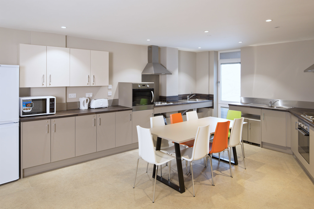 Shared kitchen area in St johns Halls